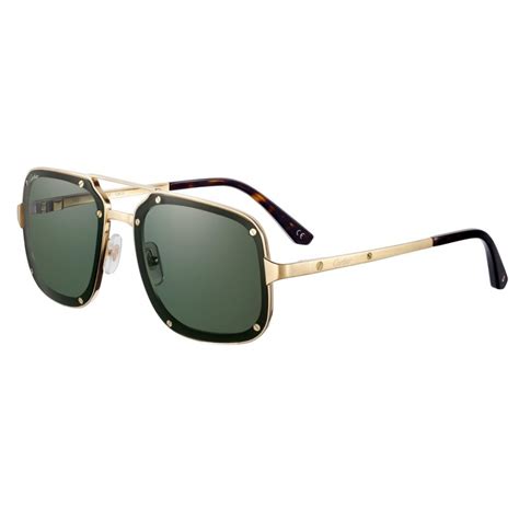 occhiali cartier uomo - oro|Cartier Eyewear Occhiali Da Sole CT0500S .